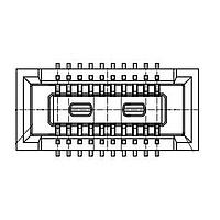 Hirose Electric DF40TC(3.5)-20DS-0.4V(58) Board Mount BOARD TO FPC CONN, RCPT, 20POS