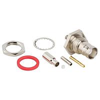Amphenol RF 112517 Connectors BNC BULKHEAD CRIMP JACK 316/U DB