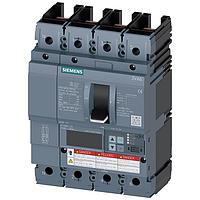 SIEMENS 3VA61157KP412AA0 System Protection BRKR 3VA61 4P 150A  100KA ETU8-LSI 100