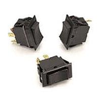 Carling Technologies TIGA5B-1C-WH-B Rocker Switches TIGA5B-1C-WH-B