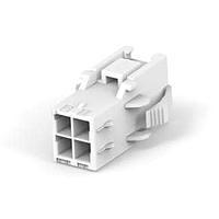AMP Connectors - TE Connectivity 368589-1 Headers & Wire Housings PDL 4P CAP 3.96 D/R P/M(GWT) N