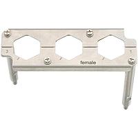 HARTING 09400169912 Accessories HPR16 EasyCon Frame 3 x HC350, female