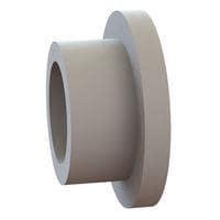 Essentra Components 12SWS1083 Shoulder Washer Shoulder Washer, .260 ID, .500 OD, .360 Shank OD