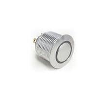 Alcoswitch - TE Connectivity AV1610R124R04 Anti-Vandal AV16 SPM 0.4VA FIX RING LED WHITE 24V