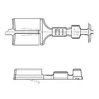Yazaki 71162640 Terminals TERM 250 FEM 6.0MM UNSLD