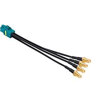 Amphenol RF 095-820-176-006 RF Cable Assemblies CA    FAKRA- SMA SJ-SJ Z KEY