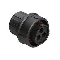 Amphenol SINE Systems FLS614N3SHEC03 Connectors 3 POS PLUG