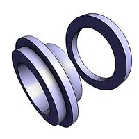 HUBER+SUHNER 77_Z-0-0-2/---_-H Accessories Insulating washer, connector pattern, 12, 22, serie BNC, TNC