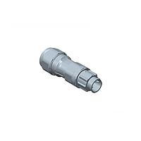 Amphenol LTW BB-02BMMB-QL8SPP Standard Circular Connector X-Lok, Standard Size, Plastic, 10A, 02 pins, Male Connector, Male Contact, Straight, Push Lock, Screw-in, Field Installable, F5.0 - F6.0mm, IP68