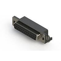 EDAC 622-025-660-056 D-Sub Connectors - Standard Density EDAC Standard Right Angle D-Sub Connector