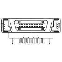 AMP Connectors - TE Connectivity 787653-2 I/O Connectors 20 CHAMP R/A RCPT