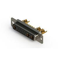 EDAC 628-13W3222-4N1 Mixed Contact D-Sub Connectors Vertical Combo Dsub