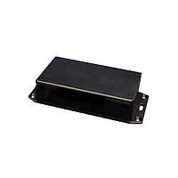 Hammond Manufacturing 1591BFLBK Flanged Enclosure FR ABS w/Flanged Lid 4.4x2.4x1.1" Black