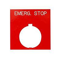 Eaton HT8LP83 Pushbutton Legend Plate JUMBO LEGEND, MARKED "TEST"