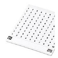 PHOENIX CONTACT 0804455:0001 Marker Cards, Labeled SK 7.5/3.8: FORTL.ZAHLEN 1-10