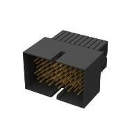 AMP Connectors - TE Connectivity 2102081-1 High Speed / Modular Connectors Fortis Zd 2Pr 10Col R/A Full Shroud Assy