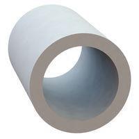 Essentra Components 17W01015 Flat Washer Flat Washer, .090 ID, .120 OD, .180 Thick, Natural, Nylon