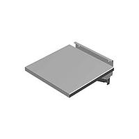 Hammond Manufacturing FDS1212GY Electrical Enclosures Fold Down Shelf - 12x12 - Steel/Gray
