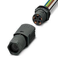 PHOENIX CONTACT 1047372 Circular Metric Connectors IPD WD 5P2 5 1 0 M25 BK