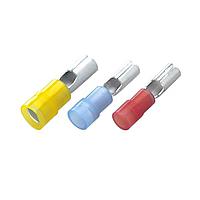 KS Terminals FRSNYD2-156 Double Crimp Nylon, Double Crimp Receptacle, 16-14 AWG, W=.154