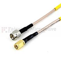 Fairview  SCA71316 SMA Male to SSMA Male Cable RG-316 Coax and RoHS Compliant