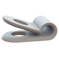 Essentra Components 22CC37D0125B Cable Clamp Cable Clamp, Screw Mount, .125 Hold, .375 Width