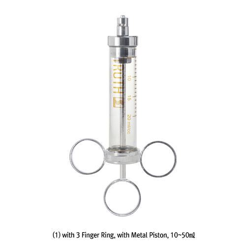 Laboratory syringes for liquid sampling and dispensing applications