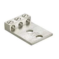 Panduit LAM3B250-12-1Y Mechanical Aluminum Mechanical Lug, 2 Hole, 3 Barre