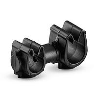 HellermannTyton 156-02283 MOC Clip to MOC Clip MOC Clip to MOC Clip, 5 mm, 8 mm, PA66HIRHSUV, Black, 2000/ctn