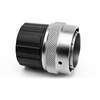 Amphenol SINE Systems RT00102SNH03 Standard Circular Connector Wall Mtg Recpt, Socket with silicone seal