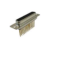 Adam Tech DE09-ST-2 Receptacle CONN D-SUB RCPT 9POS VERT WW