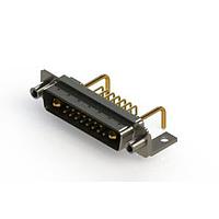 EDAC 629-17W2650-1NE Mixed Contact D-Sub Connectors Right-angle Power Combo D-Sub Connector