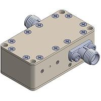 Quantic X-Microwave XM-C9G2-0409C-01 Power Amplifiers Amplifier, QPA2213 [PCB: 1845] SMT2W Power Amplifier+VIN=+18.1Vfixed, -VIN=-5V to -10V, VD=+18V, VG=-4V to 0VIncluded Top Side Bias Launch:  XM-C9G1-0405DConnectorized Housing (Copper, Plated, Thermal Design)SuperSMA Connectors