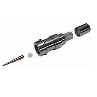 Amphenol Times Microwave Systems TC-400-QNM-X RF Connectors / Coaxial Connectors QN-Male (plug) crimp connector, solder pin, no braid trim