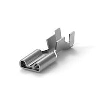 AMP Connectors - TE Connectivity 2238207-3 Terminals 187 FASTON,REC.,20-16 AWG,TPBR