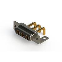 EDAC 630-3W3-250-2NC Mixed Contact D-Sub Connectors Right-angle Power Combo D-Sub Connector