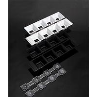 Ledil C17173_DAISY-4X1-WW-US LED Lenses Clear 4x1 WW-US  Lens Shade Sold Separately