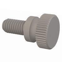 Essentra Components 091032037TB Thumb Screw Knurled Thumb Screw, #10-32 Thread, 3/8 Lg
