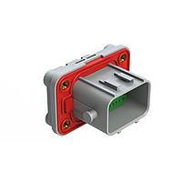 Amphenol SINE Systems ATV04-38PB-S2 Receptacles 38 position receptacle, pin, power and signal, keyed  B