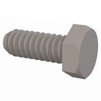 Essentra Components 011024H050 Cap Screw Hex Unslotted Bolt, #10-24 Thread, 1/2 Lg