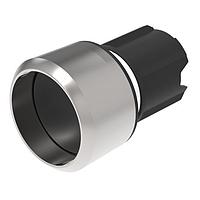 EAO 45-2131.3310.000 Switch Actuators Pushbutton actuator black lens lower than front ring momentary front metal housing plastic