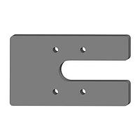 Swivellink SLM-6 Mounting Plate METRIC BLANK MTG PLATE