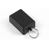 Hammond Manufacturing 1551GRBK PCB Enclosure Mini w/Key Ring Kit .79x1.38x1.97" Black