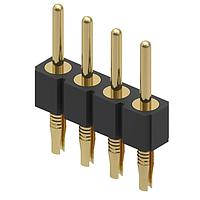 Mill-Max 800-10-004-62-001000 Headers & Wire Housings STANDARD PIN HEADER