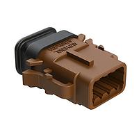 Amphenol SINE Systems ATM06-08SD-SR1BN Connectors 8 Pin Plug Pos D w/Strn Rlf