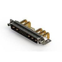 EDAC 629-17W5250-4NE Mixed Contact D-Sub Connectors Right-angle Power Combo D-Sub Connector