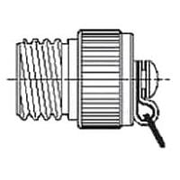 Amphenol Socapex RJFTVC6G Cap Metallic Plug Cap Olive Drab