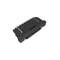Amphenol FCI SFW7R-5STE1LF Board Mount 1.00mm Flex Connector, SFW-R series, 7 Position, Bottom side Contact, Side Entry Surface Mount ZIF CIC Connector, Lead Free.