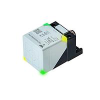 Carlo Gavazzi IRC40SN40M1NA Proximity Sensors Inductive proximity sensor, 40x40mm cube plastic housing, M12 connector, 40mm sensing range, Non-flush mount, NPN complementary output, 10-30Vdc, Op. temperature -25C to +80C, IP67-IP68-IP69K, 5 sensing positions, quick mount bracket