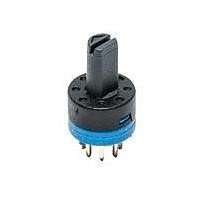 C&K RM106002BCB Rotary Switches .2A 48VDC 6pos Stop Flush Act 270gf